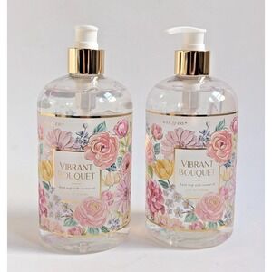 Mia & Co. Vibrant Bouquet Liquid Hand Soap with Coconut Oil 24 fl oz - Set of 2